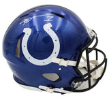 Sauce Gardner Signed Indianapolis Colts Speed Authentic Rivalries NFL Helmet