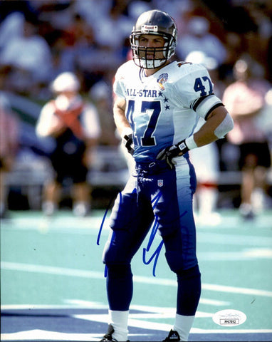 John Lynch HOF Tampa Bay Bucs Signed/Autographed 8x10 Pro Bowl Photo JSA 161982