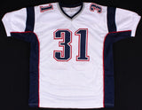 Jonathan Jones Signed Patriots Jersey (JSA) 2xSuper Bowl Champion Cornerback
