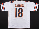Taylor Gabriel Signed Bears Jersey (Beckett COA) Chicago Starting Wide Receiver
