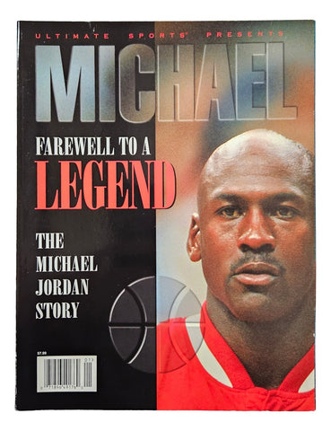 Michael Jordan Chicago Bulls Ultimate Sports Farewell Program
