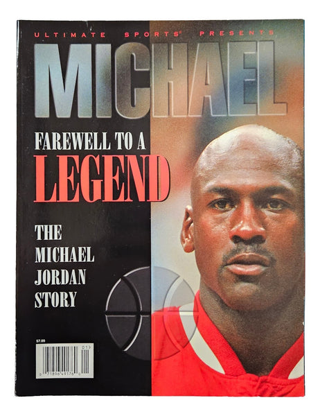 Michael Jordan Chicago Bulls Ultimate Sports Farewell Program