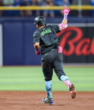 Jonathan Aranda Signed Tampa Bay Black Jersey (PSA) Rays 2023 All Star 1st Base