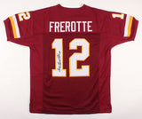 Gus Frerotte Signed Washington Redskins Jersey (JSA COA) NFL Career 1994-2008 QB