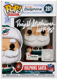 Dwight Stephenson Signed Dolphins SANTA Funko Pop #281 w/HOF -In White- (SS COA)