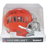 Boomer Esiason Autographed Cincinnati Bengals TB 68-79 Mini Helmet Beckett 50798
