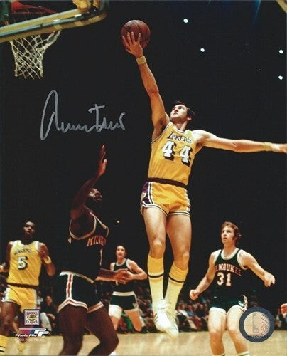 Los Angeles Lakers Hall of Famer JERRY WEST Signed 8X10 Photo #1 AUTO NBA