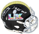 KENNETH WALKER III SIGNED SEATTLE SEAHAWKS SUPER BOWL LX MINI HELMET W/ SB MVP
