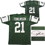 New York Jets LaDainian Tomlinson Autographed Signed Green Jersey Beckett