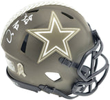 DEZ BRYANT AUTOGRAPHED COWBOYS SALUTE TO SERVICE MINI HELMET BECKETT 230223