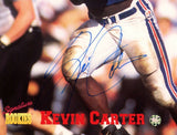 Kevin Carter St. Louis Rams Signed 1995 Signature Rookies Cert 8x10 Photo 153543