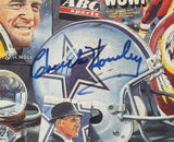 Super Bowl MVP Signed Poster / Joe Namath, Harvey Martin, Chuck Howley, W Eubank