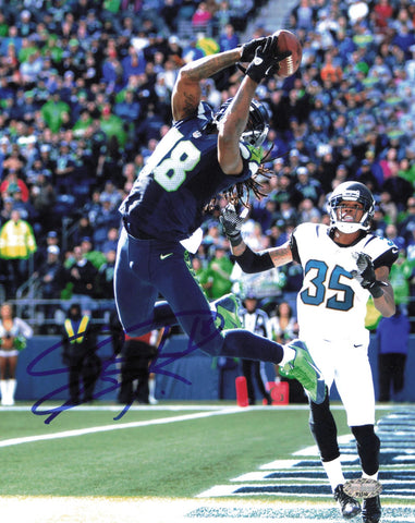 Sidney Rice Autographed Signed 8x10 Photo Seattle Seahawks MCS Holo #63319