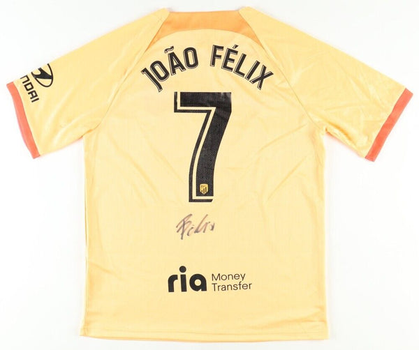 Joao Felix Signed Atletico Madrid Jersey (PIA Hologram) Portugal National Team