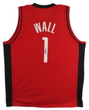 John Wall Authentic Signed Red Pro Style Jersey Autographed JSA Wit #WIT325920