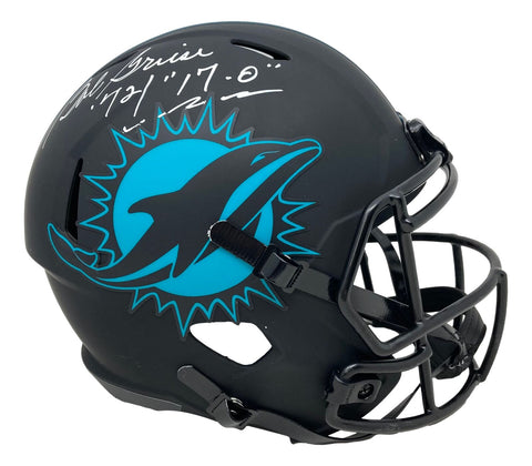 Bob Griese Signed Dolphins Full Size Eclipse Speed Replica Helmet 72/17-0 BAS