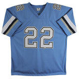 Breakers Marcus Dupree Signed Light Blue Pro Style Jersey BAS #BY031293