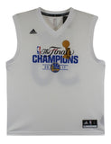 Warriors Stephen Curry Authentic Signed White Adidas 2017 Finals Jersey JSA