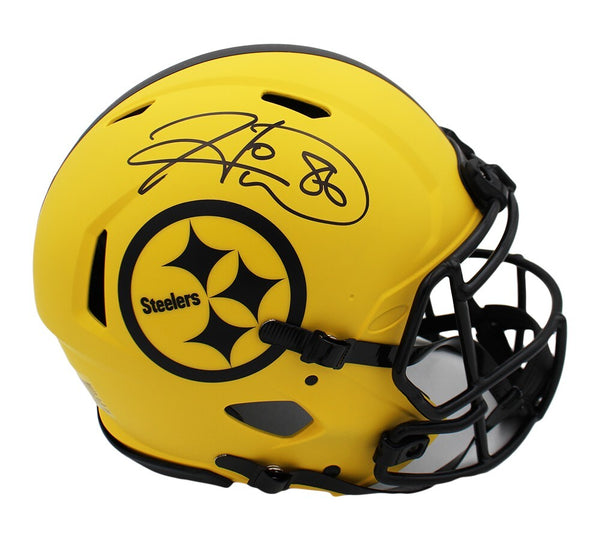 Hines Ward Signed Pittsburgh Steelers Speed Authentic Rave NFL Helmet