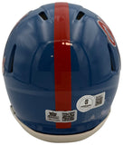 Trinidad Chambliss Autographed Ole Miss Rebels Signed Mini Helmet Beckett