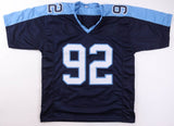 Albert Haynesworth Signed Tennessee Titans Jersey (Beckett) 2xPro Bowl D.T.