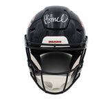 Rome Odunze Signed Chicago Bears Speed Flex Authentic NFL Helmet