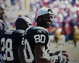 Jerry Rice HOF Oakland Raiders Autographed 16x20 Photo JSA 205231