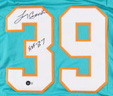 Larry Csonka Signed 1972 Miami Dolphins Jersey (Beckett) 2xSuper Bowl Champ R.B.