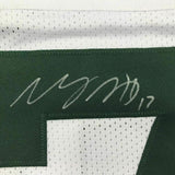 Framed Autographed/Signed Davante Adams 33x42 Green Bay White Jersey JSA COA
