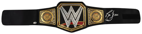 Ric Flair Signed WWE 2020 World Champion Replica Toy Wrestling Belt - (JSA COA)