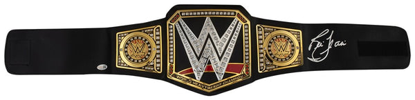 Ric Flair Signed WWE 2020 World Champion Replica Toy Wrestling Belt - (JSA COA)
