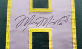 OREGON DUCKS MARCUS MARIOTA AUTOGRAPHED FRAMED GREEN NIKE JERSEY MM HOLO 89825