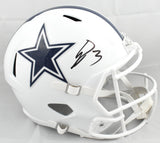 George Pickens Autographed Dallas Cowboys F/S Alt 2022 Speed Helmet - JSA W