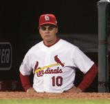 Tony La Russa Signed St Louis Cardinals Jersey (JSA COA) 4xManager of the Year