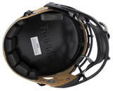 Vikings Randy Moss Signed Salute To Service II F/S Speed Rep Helmet BAS Witness