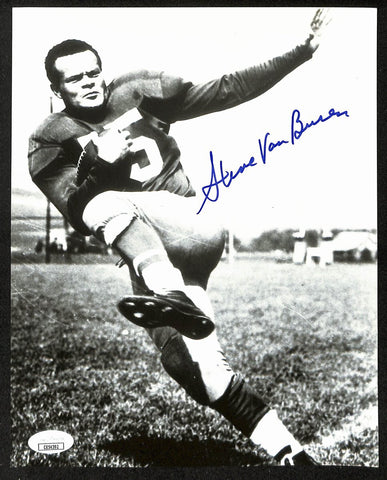 Steve Van Buren HOF Philadelphia Eagles Signed/Autographed 8x10 Photo JSA 196218