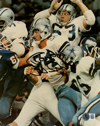 Randy White Autographed/Signed Dallas Cowboys 8x10 Photo Beckett 56696