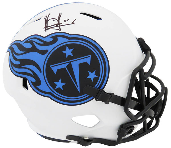 Vince Young Signed Titans LUNAR ECLIPSE Riddell F/S Speed Rep Helmet (SS COA)