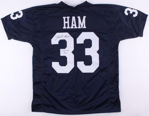 Jack Ham Signed Penn State Nittany Lions Jersey Inscribed "CHOF 90" (TSE Holo)