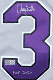 Larry Walker Signed Colorado Rockies Majestic Authentic Jersey "HOF 2020"TriStar