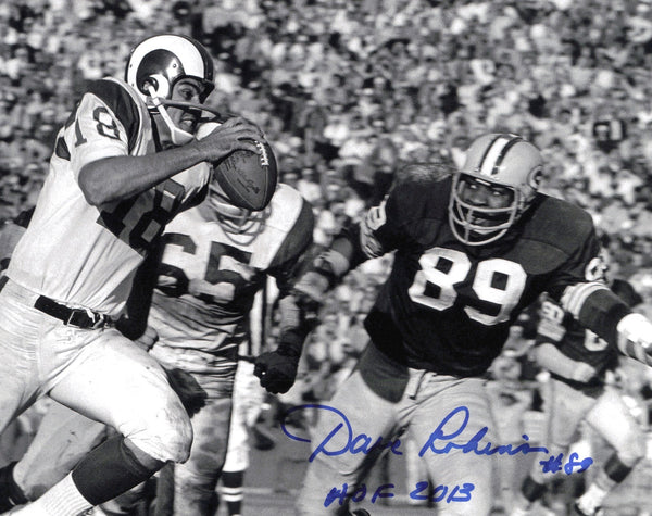 Dave Robinson Autographed Signed 8x10 Photo Green Bay Packers SKU #245913