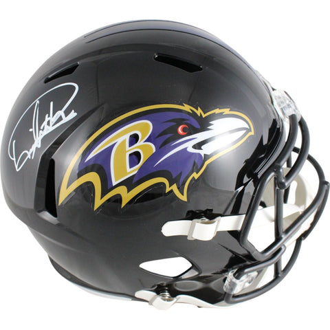 Derrick Henry Autographed/Signed Baltimore Ravens F/S Speed Helmet Beckett 49179