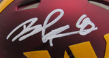 Brian Robinson, Jr Autographed/Signed Mini Helmet Washington Commanders 200061