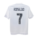 Cristiano Ronaldo Signed Real Madrid UCL Final Soccer Jersey #7 with Beckett COA