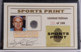 Gaylord Perry Signed LE of 200 NL Baseball Display w/Thumbprint (Beckett) Giants