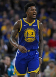 Jordan Bell Signed Golden State Warriors Jersey Inscribed "DubNation" (Beckett)