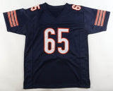 Patrick Mannelly Signed Jersey Insd "100 Greatest Bears" (Schwartz) Long Snapper