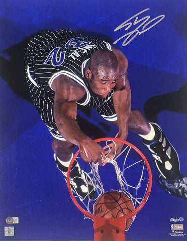 Shaquille O'Neal Autographed/Signed Orlando Magic 16x20 Photo BAS 43096