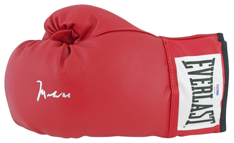 Muhammad Ali Signed Red Everlast Boxing Glove Auto Graded 10! PSA Itp #4A54291