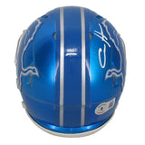 Aidan Hutchinson Autographed Detroit Lions Flash Mini Speed Helmet Beckett